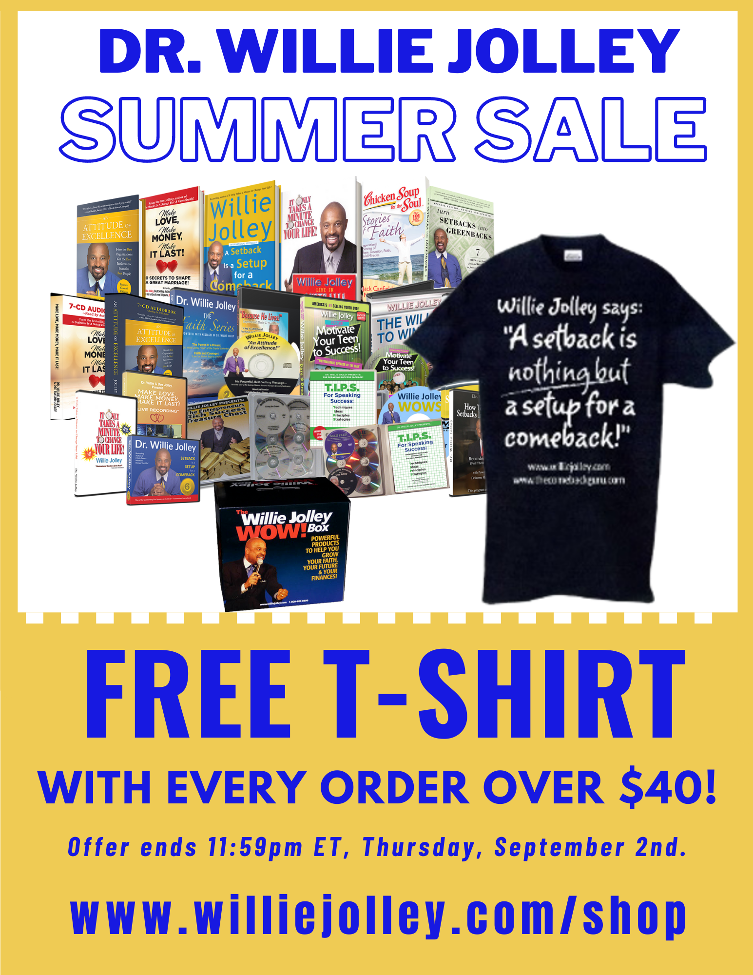 summer sale flyer