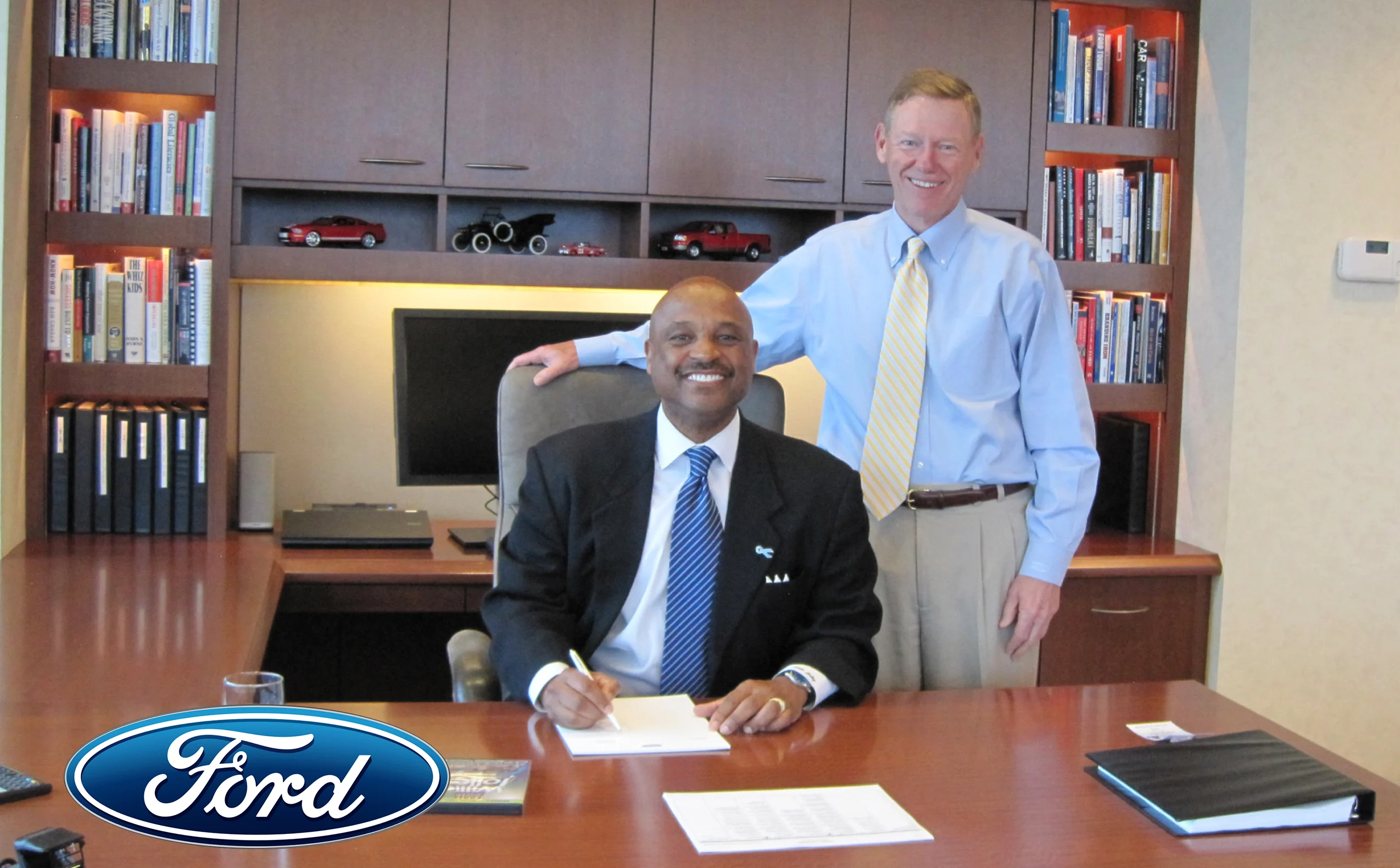 dr. willie jolley and alan mulally
