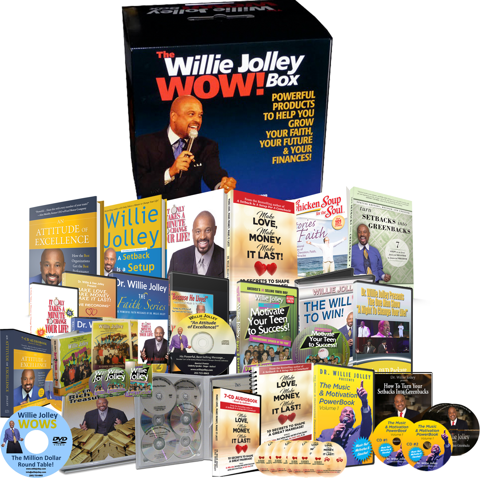 The Willie Jolley Success Mindset Library