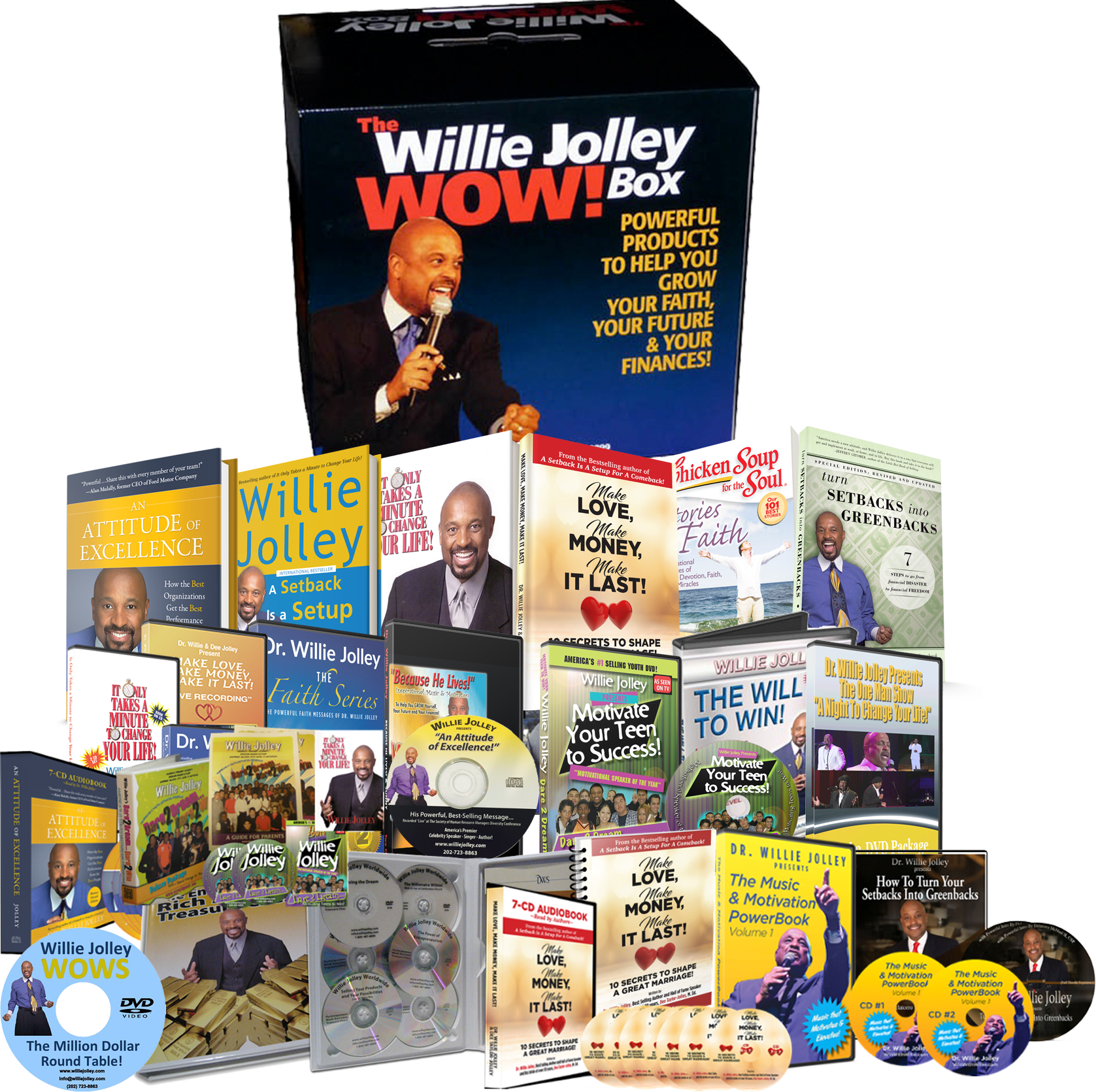 Willie Jolley Success Mindset Library